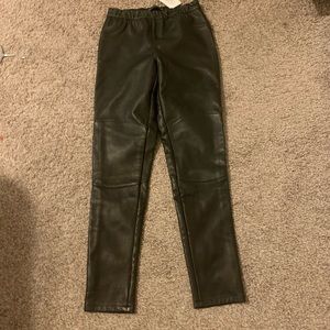 Peruvivan Connection Bonded Leather Trousers